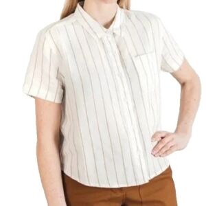 Bridge & Burn Greer Crop Button Down Shirt